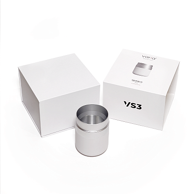 Баночка для молотого кофе для кофемолки VS3 54 мм, белая